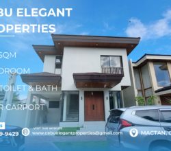 Sleek and Beautiful 3 Bedroom House with pool for Sale in Mactan Island, Cebu!