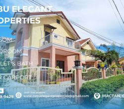 Enjoy Modern Living in a Lovely 2-Storey Home in Mactan Island, Cebu with Beautiful Garden and Amenities!