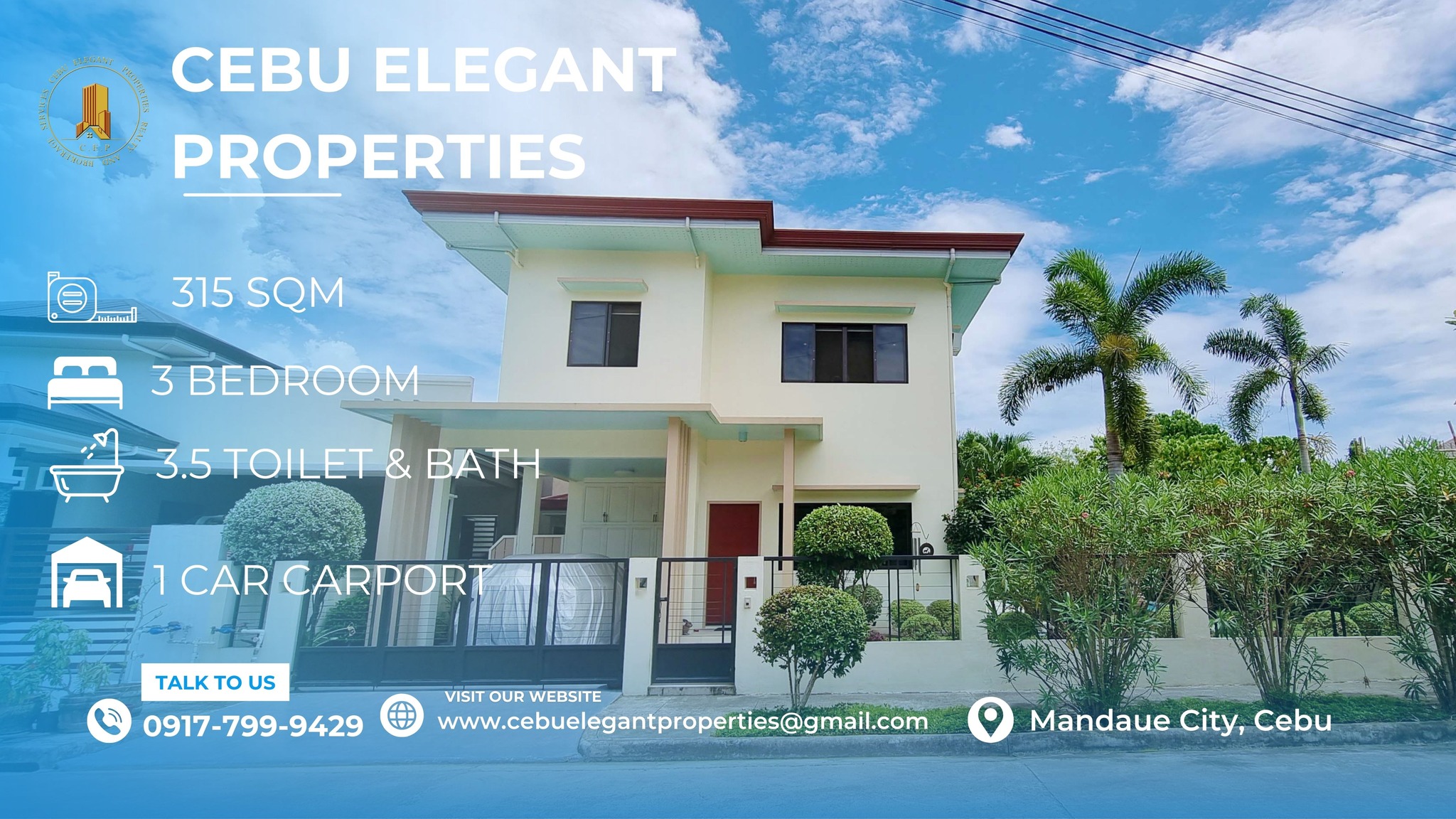 3 Bedroom Contemporary House and Lot for Sale in Mandaue City, Cebu