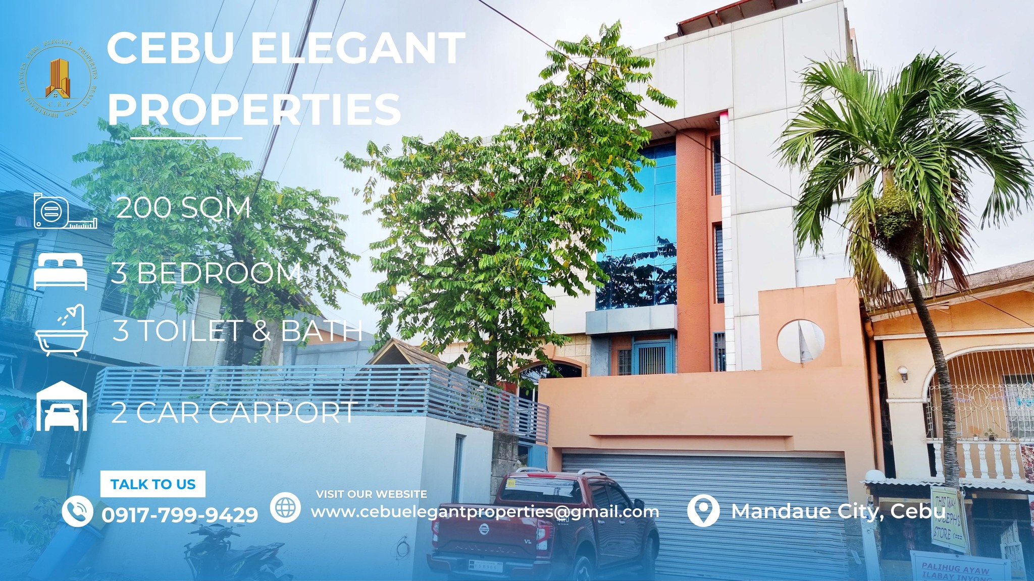 Elegant Modern House and Lot For Sale in Mandaue City, Cebu!
