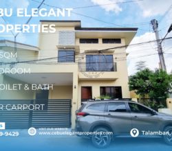 4-Bedroom House and Lot for Sale in a Secure Subdivision in Cebu City