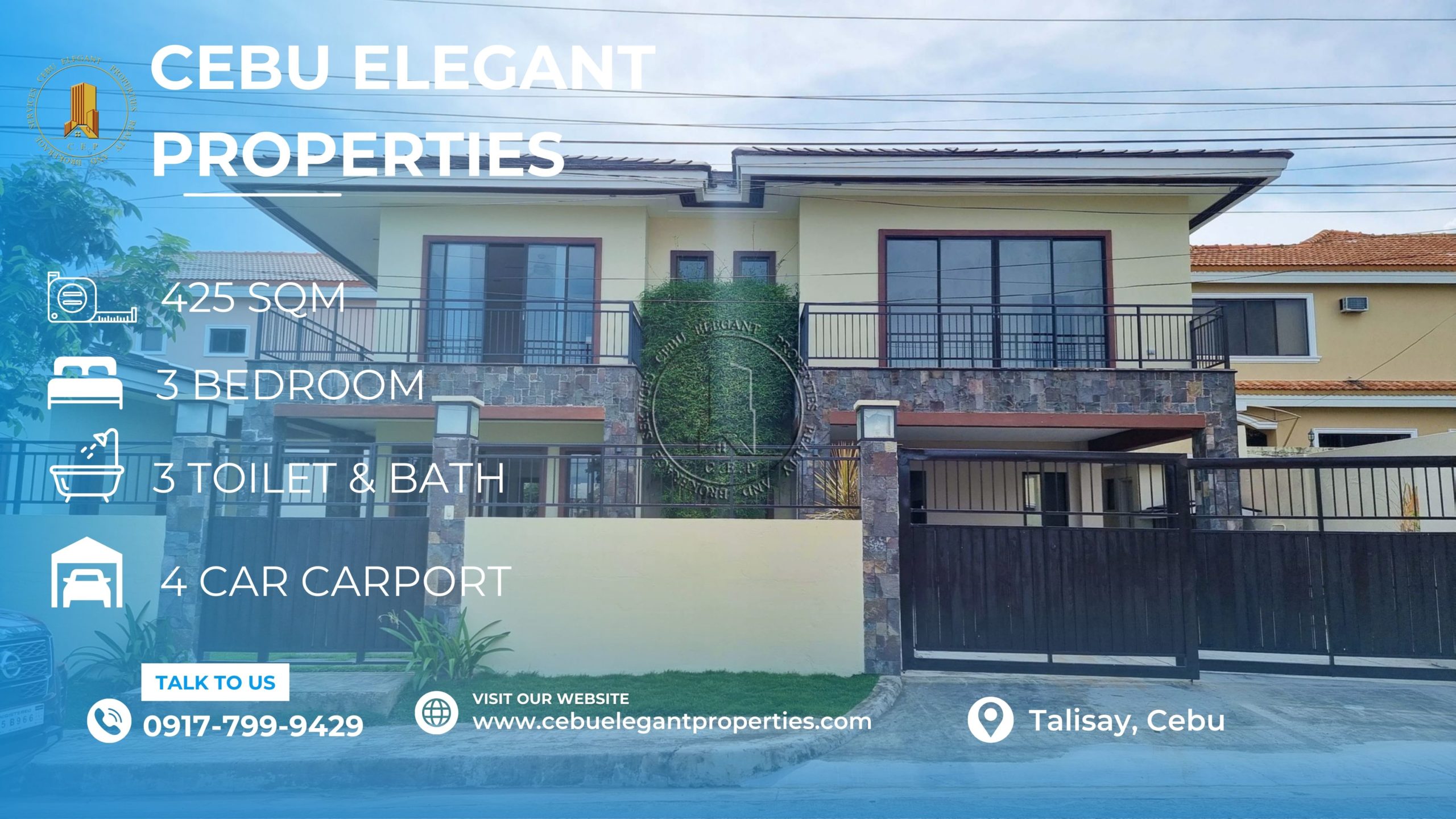 4 Bedrooms 2 Story House and Lot for Sale in Lapu-Lapu, Cebu