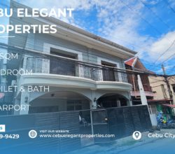 5-Bedroom House for Sale in Cebu City with 3 Car Carport