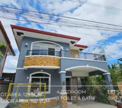 House and Lot for Sale in a Tranquil Pocket Subdivision near SRP, Talisay City, Cebu