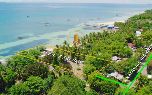 BEACHFRONT LOT FOR SALE – Medellin, Cebu